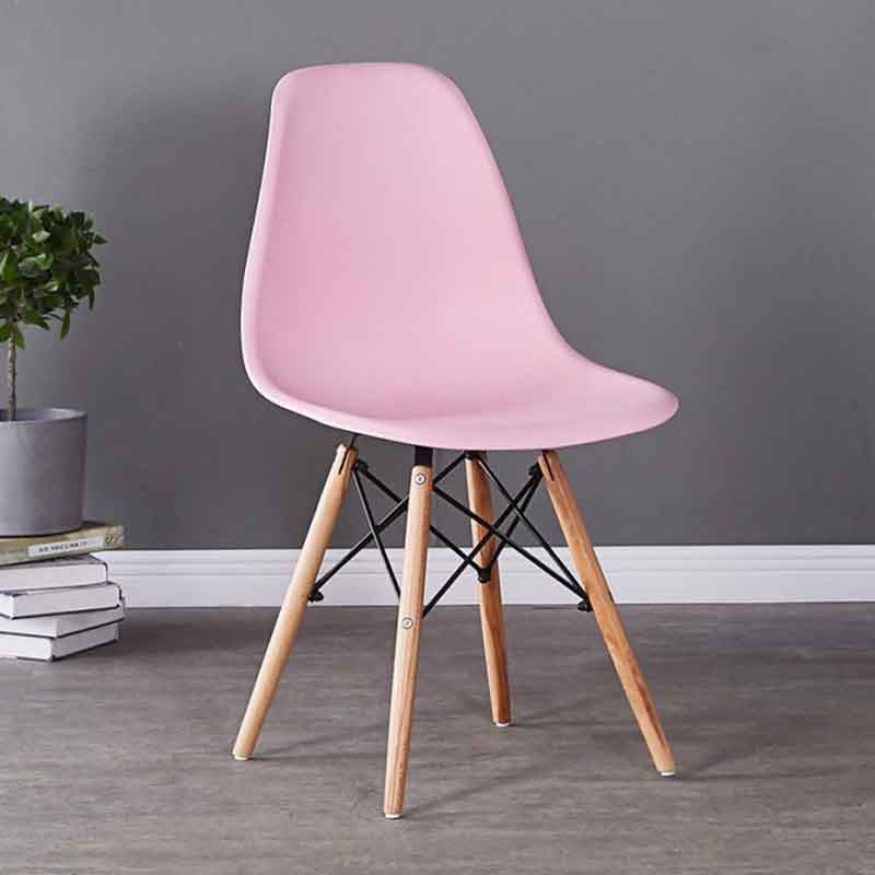 Ghế nhựa Eames chân đan nhập khẩu GC620