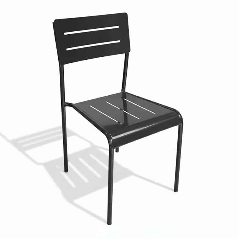 Ghế cafe sắt decor 5 sọc sơn tĩnh điện BS125