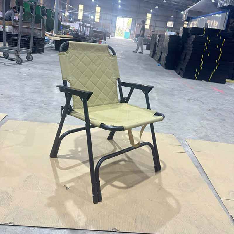 Ghế gấp gọn dã ngoại Camping Sport tay cầm gỗ, vải Oxford, dễ dàng mang theo BS140