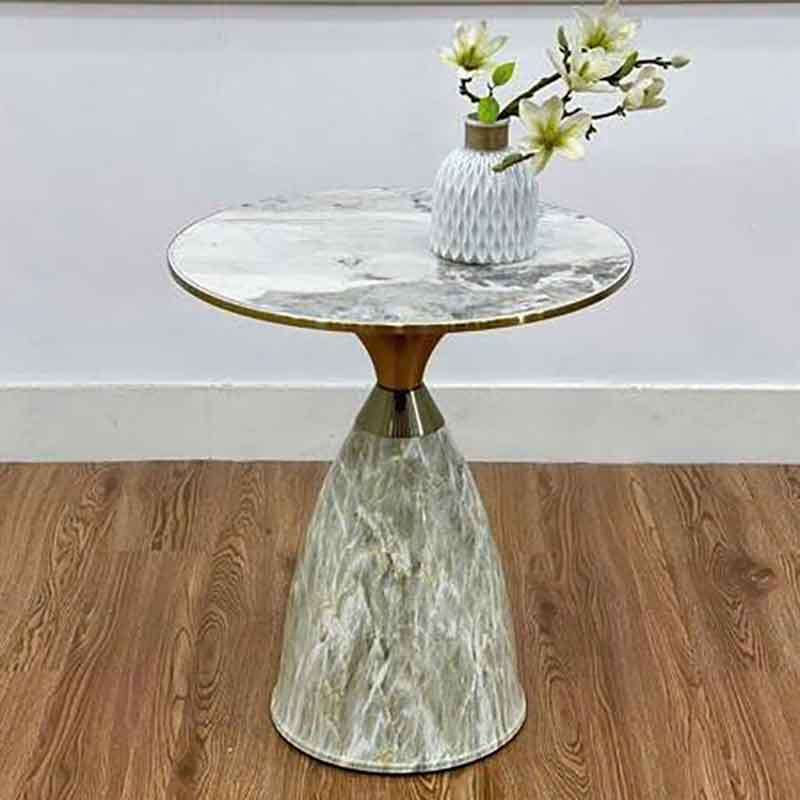 Bàn góc sofa phòng khách trụ đá đẹp tinh tế BC276