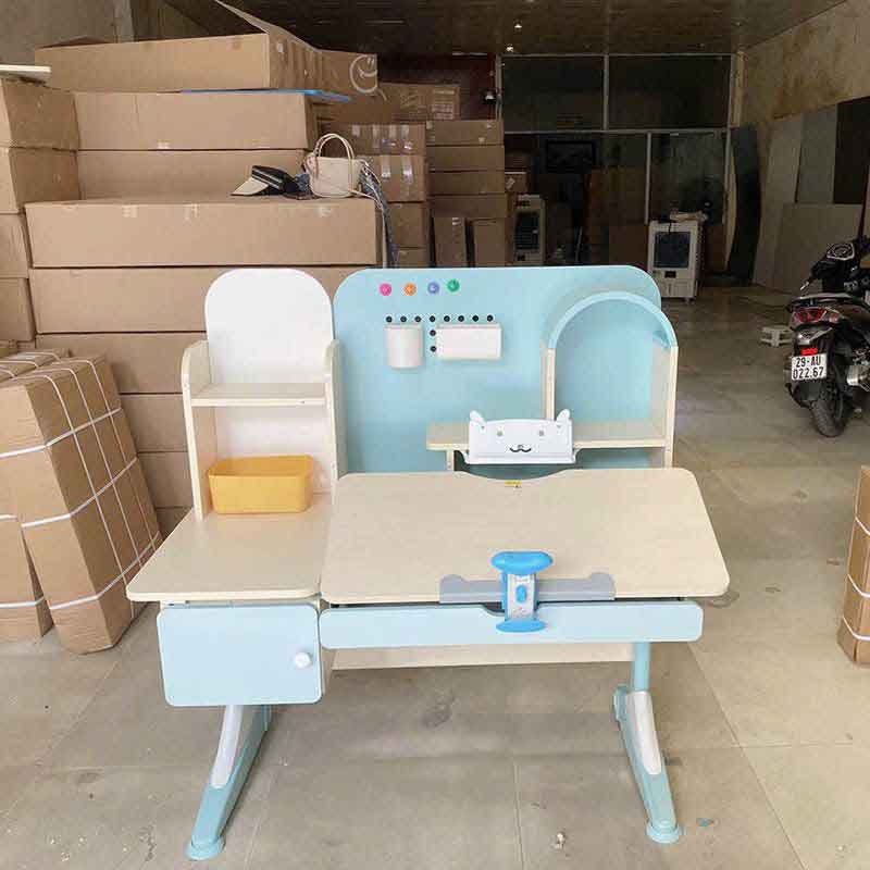 Bàn học thông minh hỗ trợ chống gù cao cấp đẹp mê luôn BH402