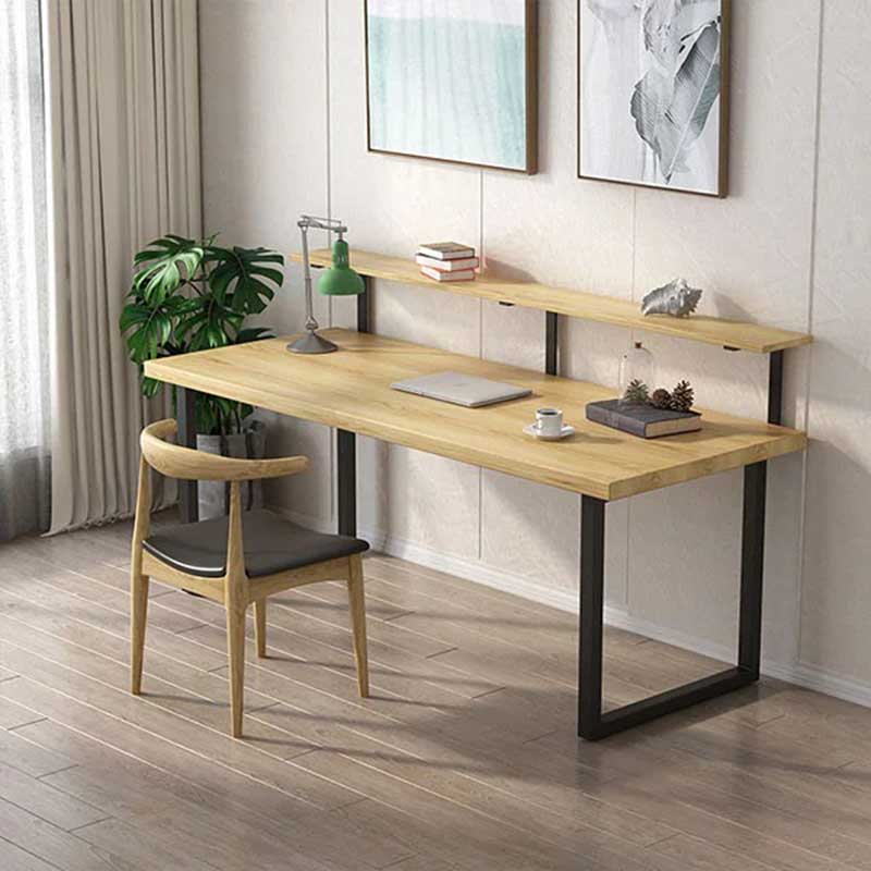Bàn làm việc gỗ công nghiệp chân sắt chắc chắn BV855