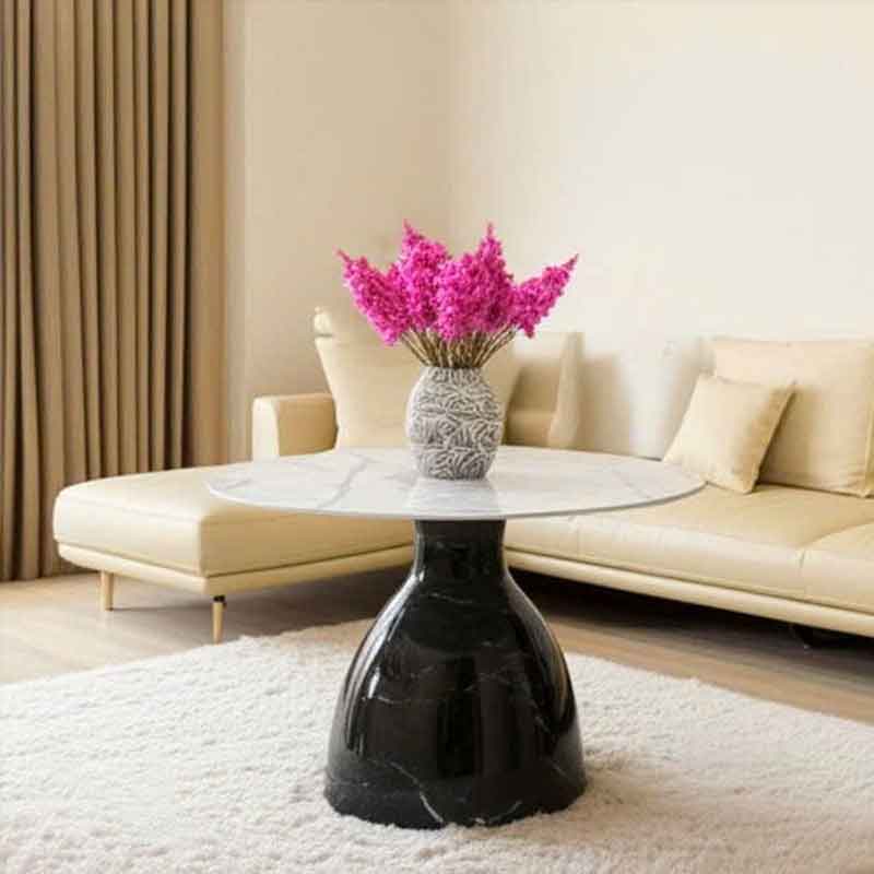 Bàn trà trụ đá Cẩm Thạch nguyên khối đẳng cấp cho không gian sống BT939