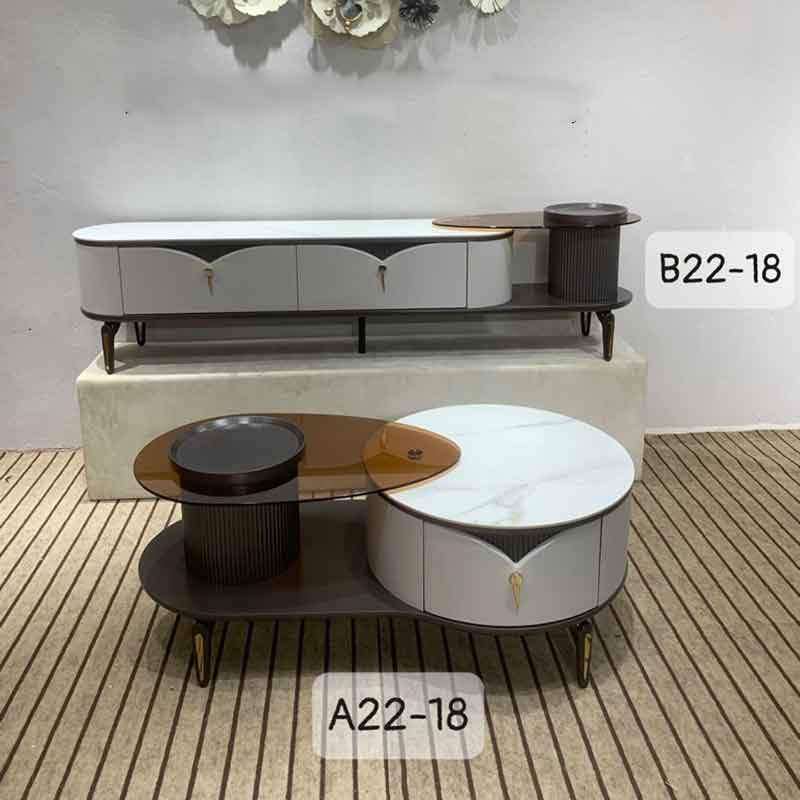 Combo kệ tivi bàn trà đẹp được ưa chuộng CT205