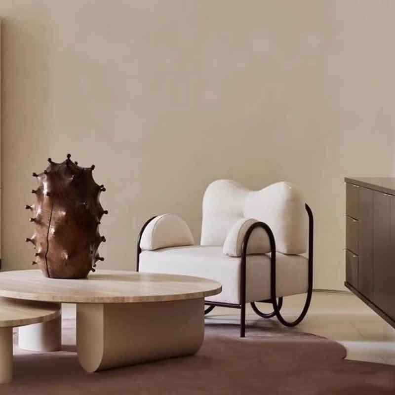 Ghế bành thư giãn phòng khách kiểu Italia thiết kế hiện đại GG295