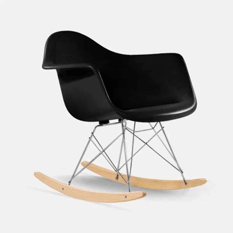 Ghế nhựa thư giãn Eames có tay bập bênh GG293