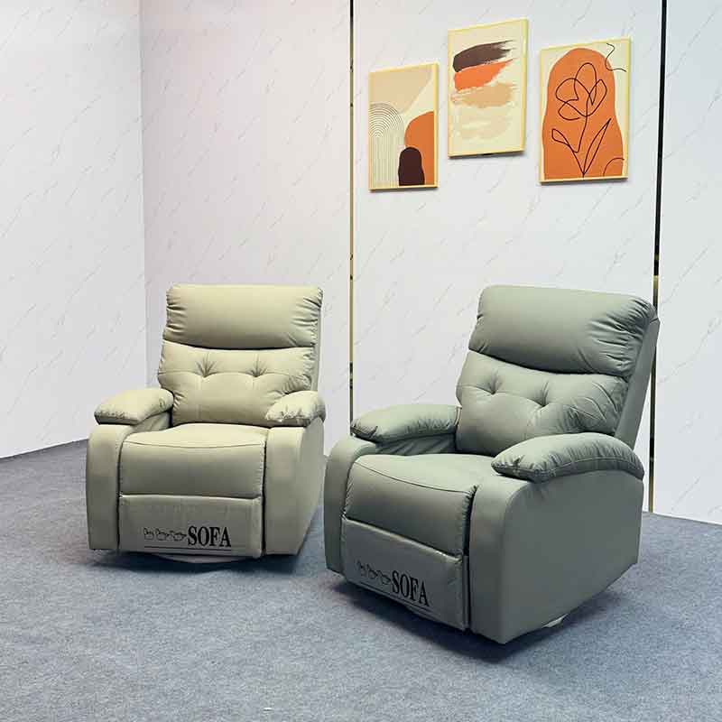 Ghế sofa thư giãn chân xoay tròn 360 độ, có chế độ chỉnh điện ngả lưng GG890