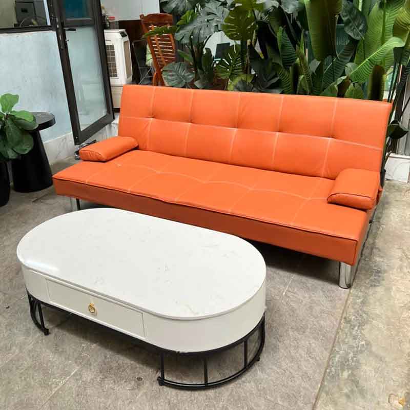 Sofa Bed siêu xinh kích thước 1m2 x 2m thoải mái, tiện ích SF686