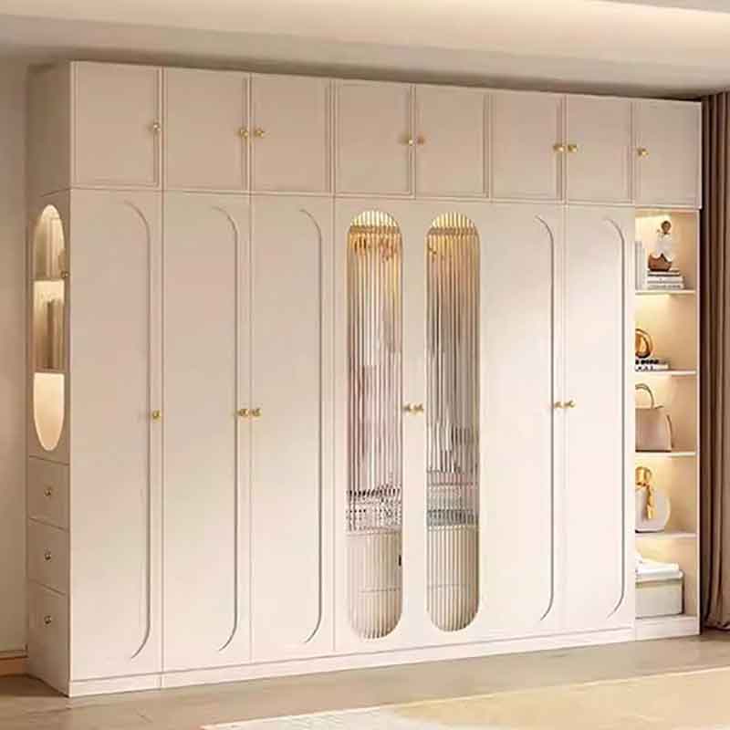 Tủ quần áo gỗ có kệ góc thông minh thiết kế tiện ích TQ670