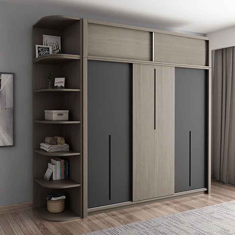 Tủ quần áo kịch trần gỗ công nghiệp MDF TQ457