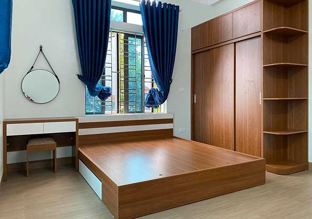 Thiết kế, thi công nội thất chung cư 2 ngủ anh Lâm Hateco Apolo