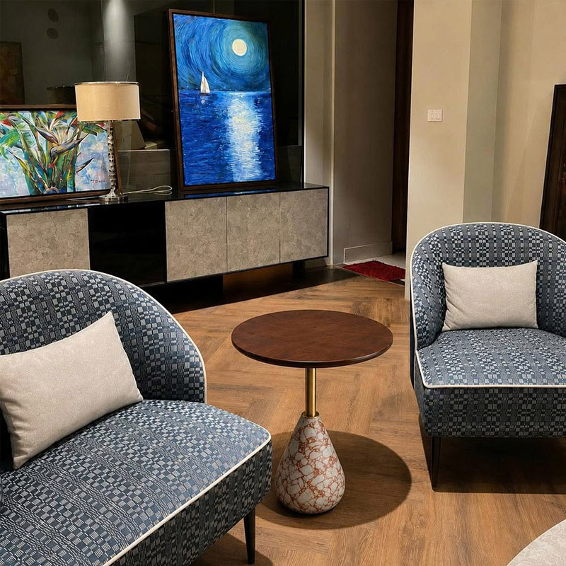 Bàn Tab trang trí đặt cạnh sofa, ghế lounge BC497